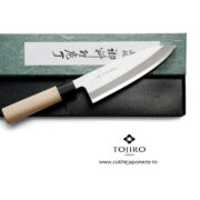 Cutit Profesional Japonez Deba, Tojiro Deba MV F-1053, lungime lama 15 cm